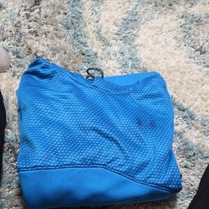 LG Blue and Gray Hoodie Under Armour Mens